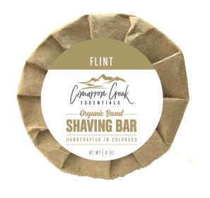 Cimarron Creek Essentials Flint Organic Shaving Bar Soap 3.2oz (Select Qty: Single Bar)
